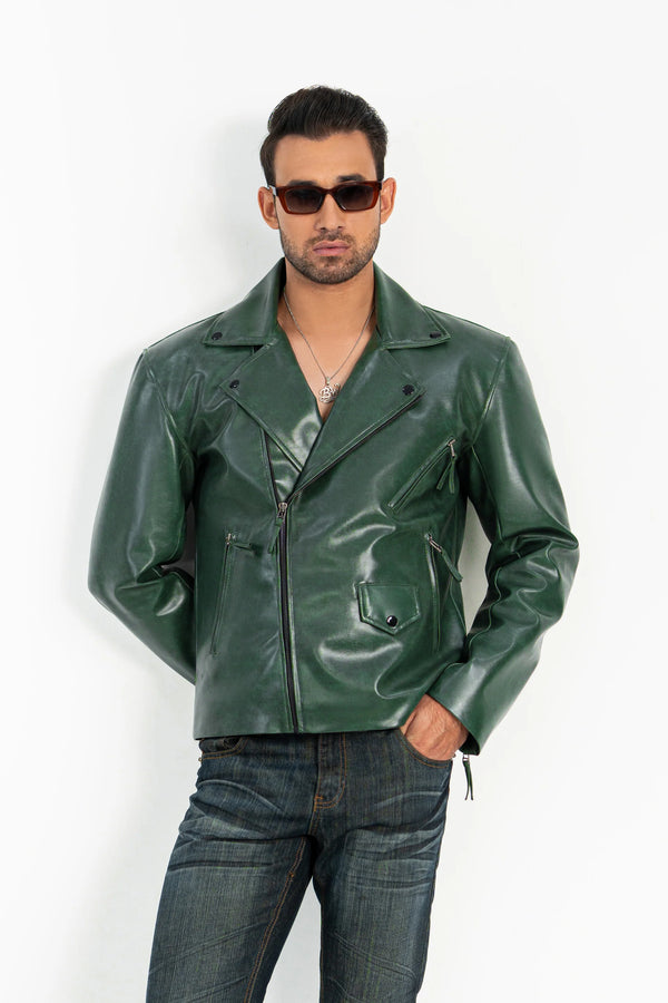 Biker Grove Leather Jacket