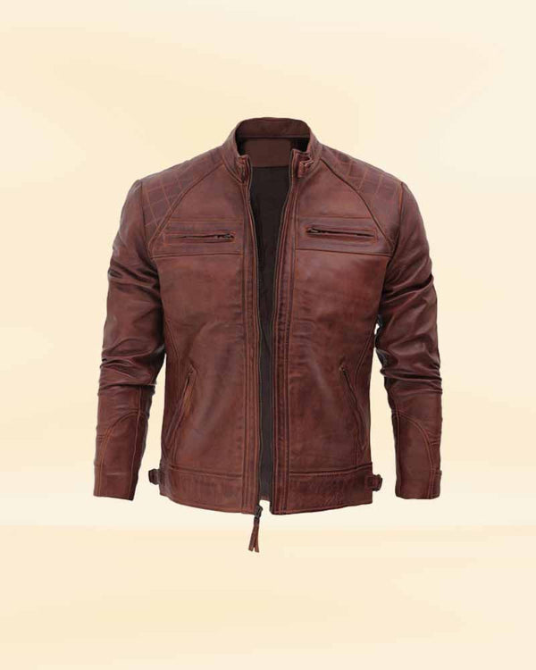 Rider's Rebel Riveted Racer: The Ultimate Biker Jacket