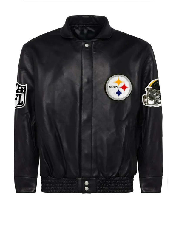 Shop PITTSBURGH STEELERS FULL LEATHER JACKET