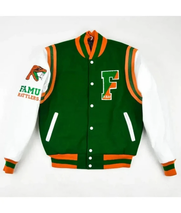 Shop Florida A&M State University Varsity Jacket | FAMU Unisex Varsity Jacket